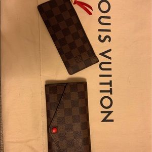 Louis Vuitton wallet & change holder